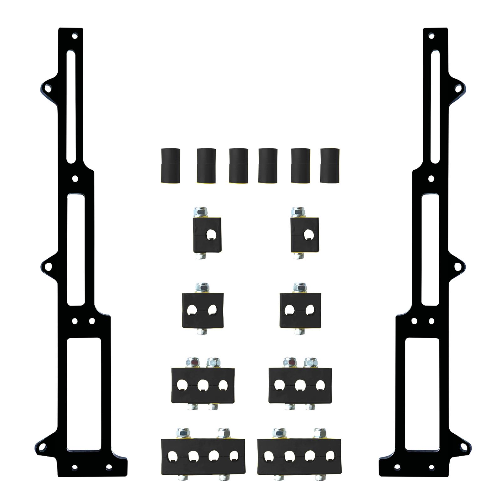 1108-K R&M Specialties Billet Spark Plug Wire Bracket,Ford Big Block, Horizontal