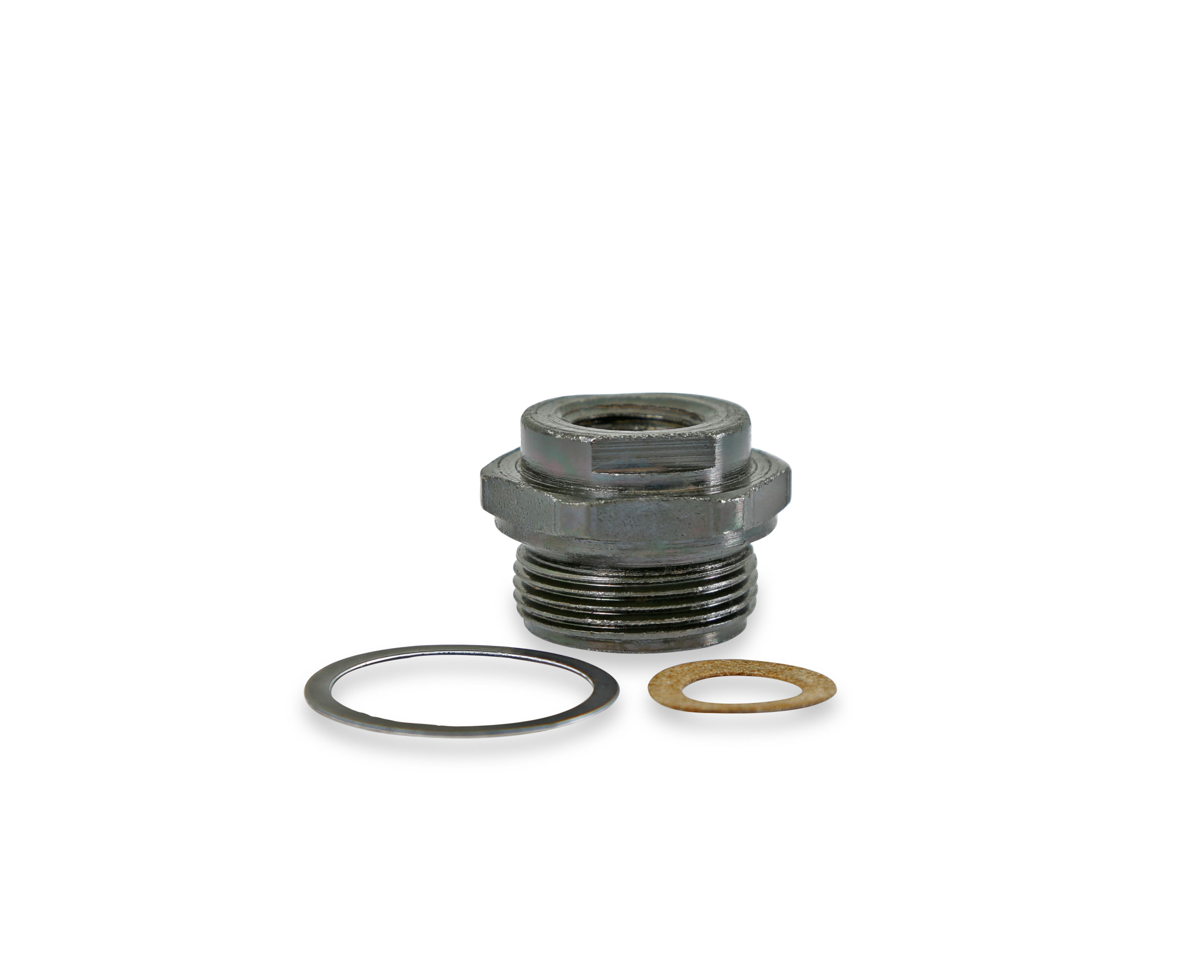 Carburetor Fuel Fitting, 7/8-20 X 1/2-20 Inverted flare. Holley