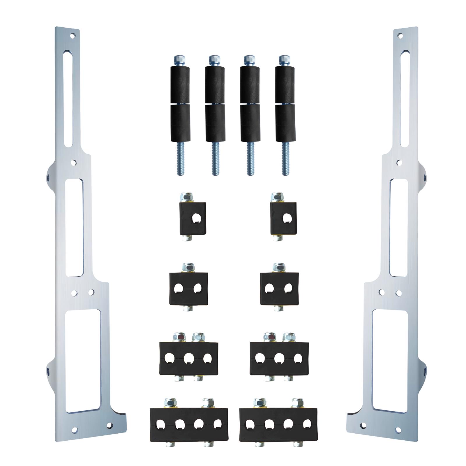 Billet Spark Plug Wire Bracket, Ford Small Block, Vertical