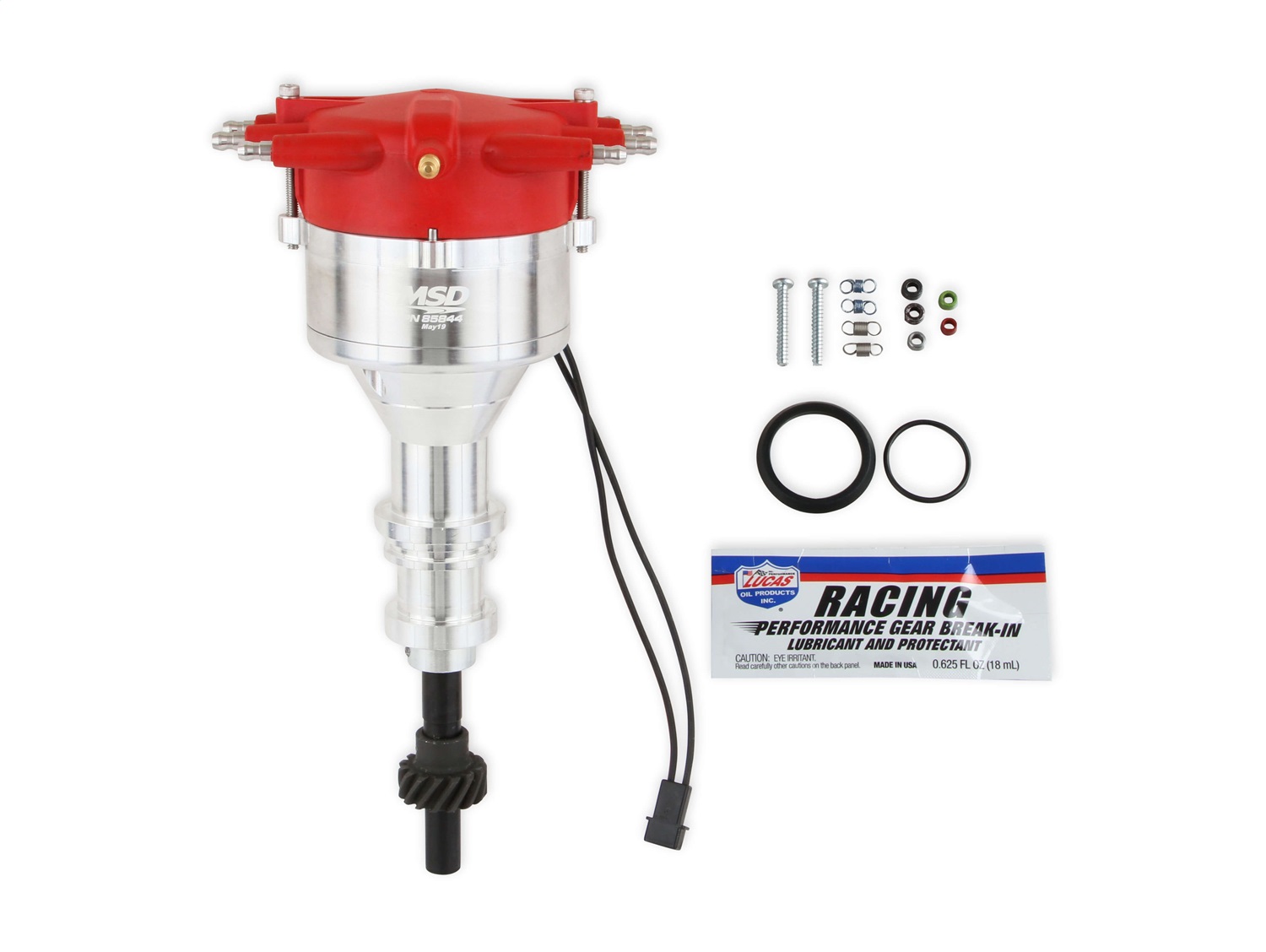 85844 MSD Performance Distributor. Ford 351W. Crab Cap