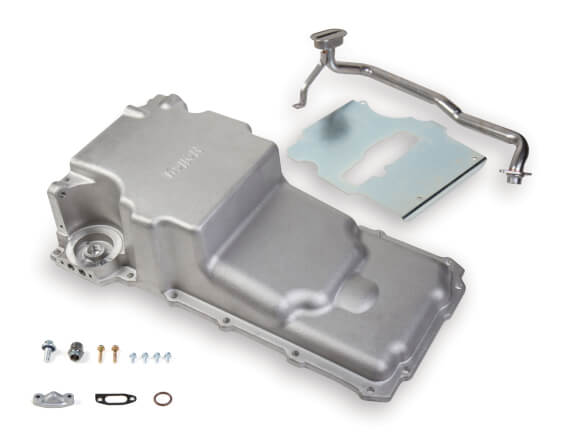 Holley GM LS Swap Oil Pan - Additional Front Clearance