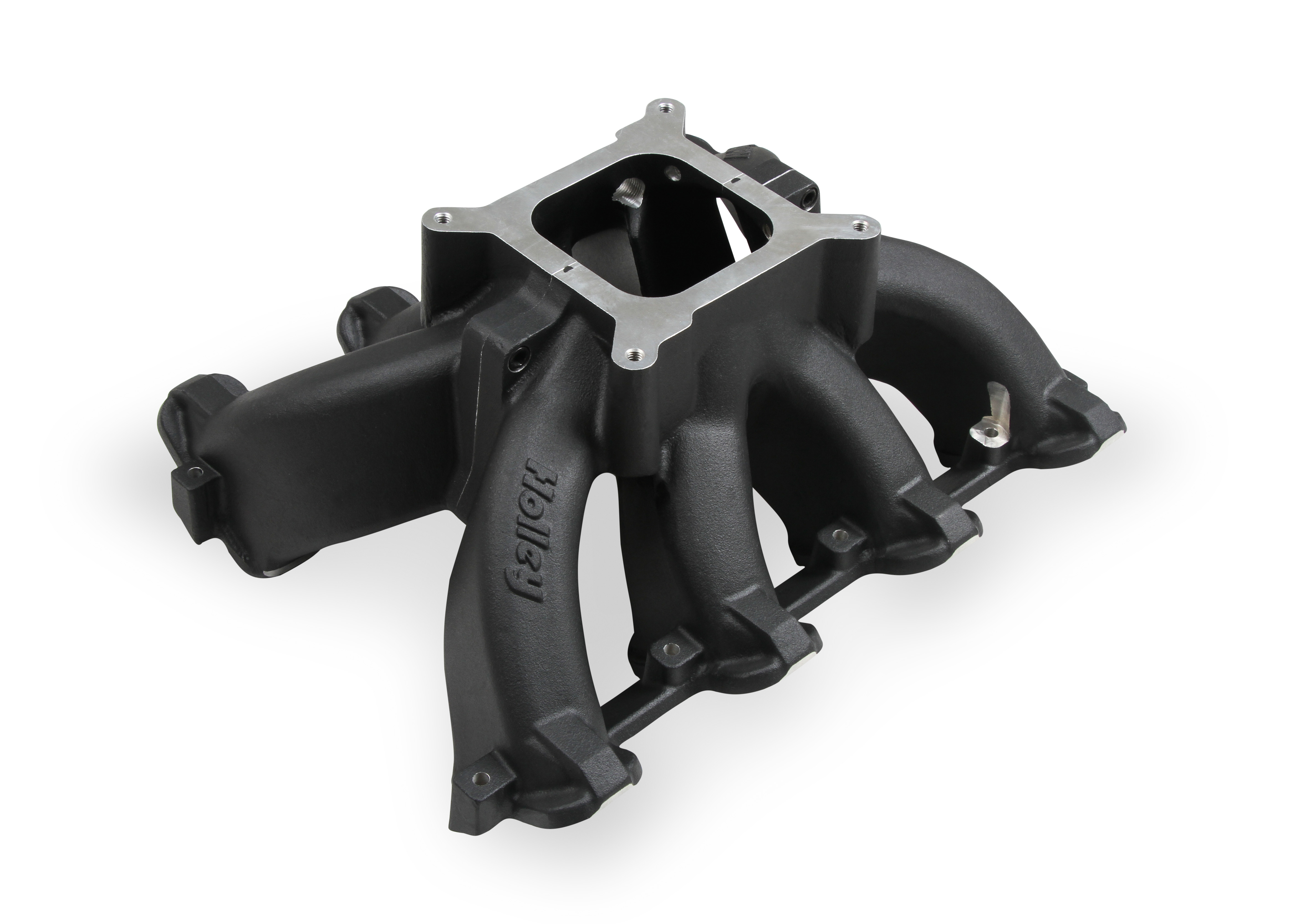 300-256BK Holley Holley Single Plane Split-Design Race Intake Manifold- GM LS1/LS2/LS6- Black