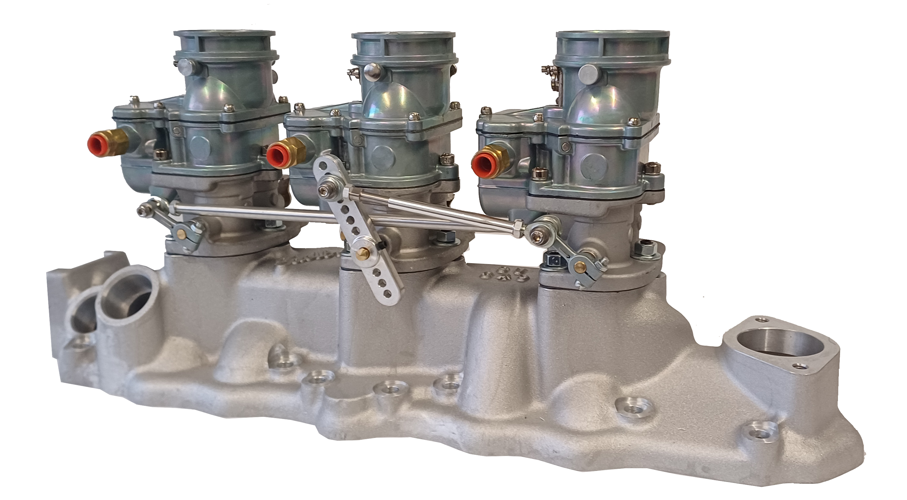 Triple Deuce 97-Series Manifold/Carb Kit, Ford Flathead 1949-53