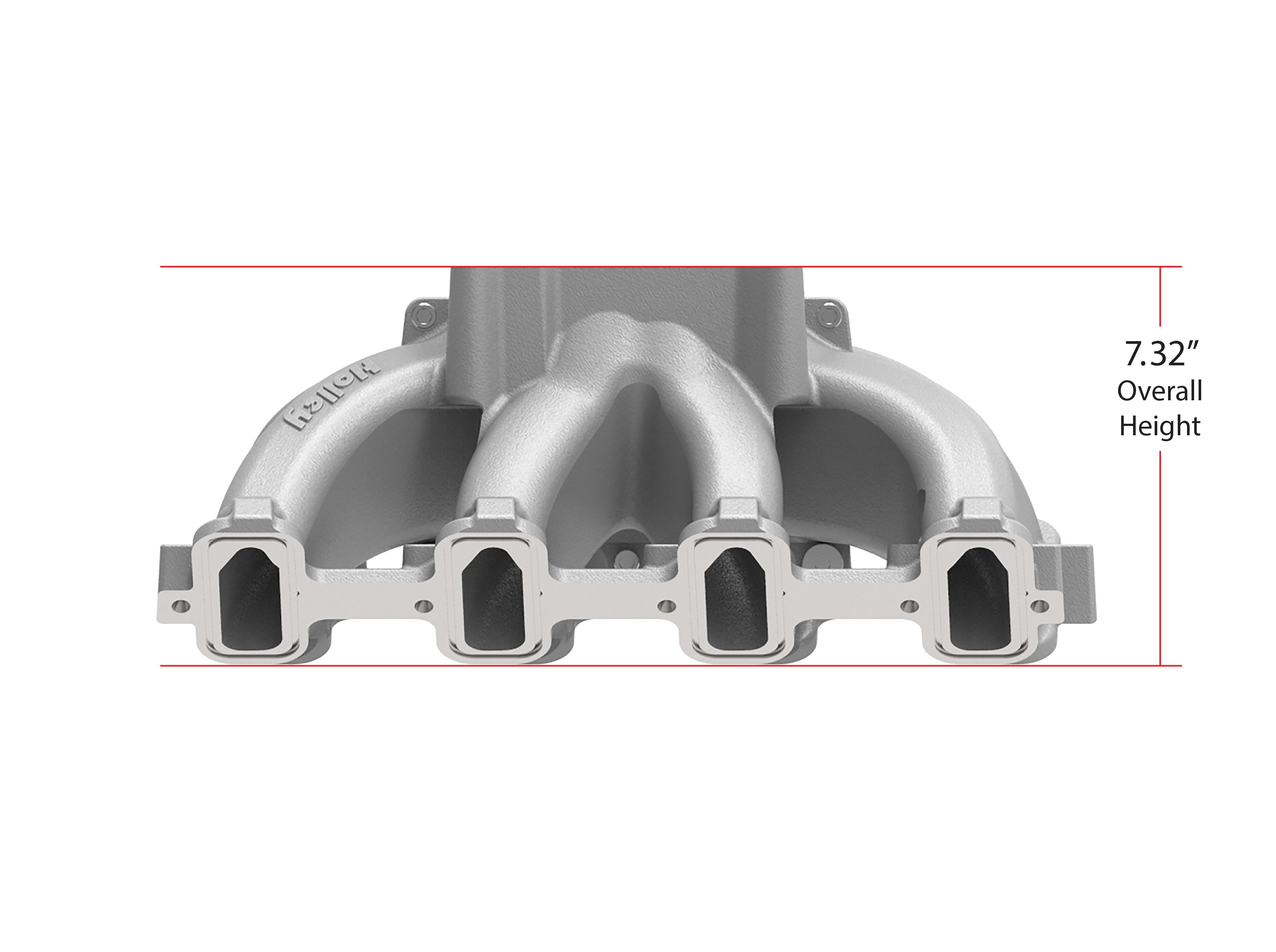 300-256 Holley Holley Single Plane Split-Design Race Intake Manifold- GM LS1/LS2/LS6