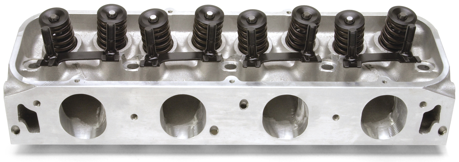 60679 Edelbrock Cylinder Head,  Ford 429-460, Performer RPM, 75cc, Flat Tappet