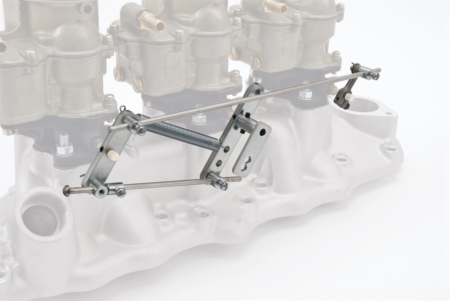 1033 Edelbrock Throttle Linkage Kit, Progressive, 3x2 94 Series