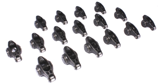 1604-16 COMP Cams Rocker Arms, Chevrolet Small Block, Ultra Pro Magnum, 7/16" Stud, 1.52:1 Ratio, Set of 16