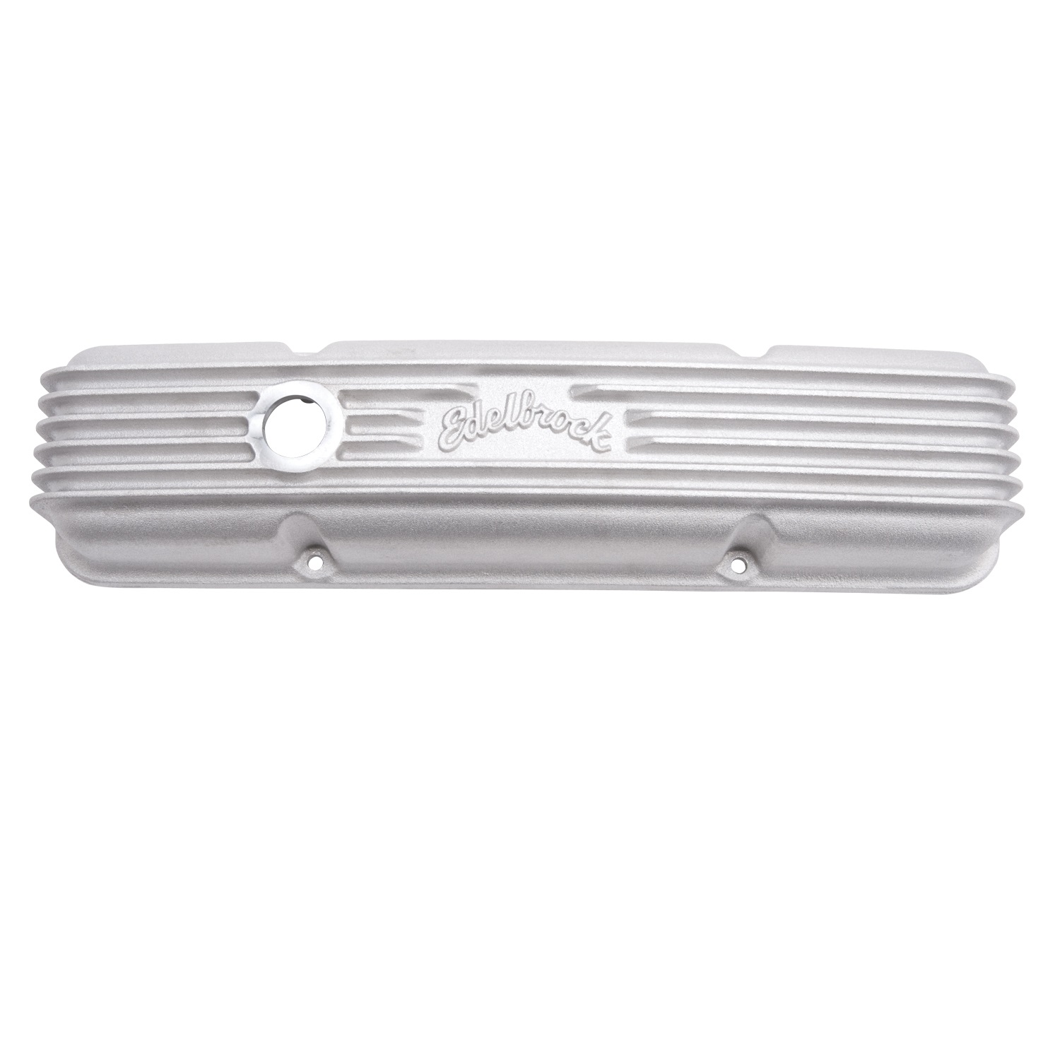 41439 Edelbrock Valve Cover, Classic Series, Chevrolet Small Block, With Breather Holes