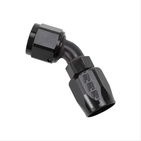 Full Flow Swivel Hose End, 45 Degree