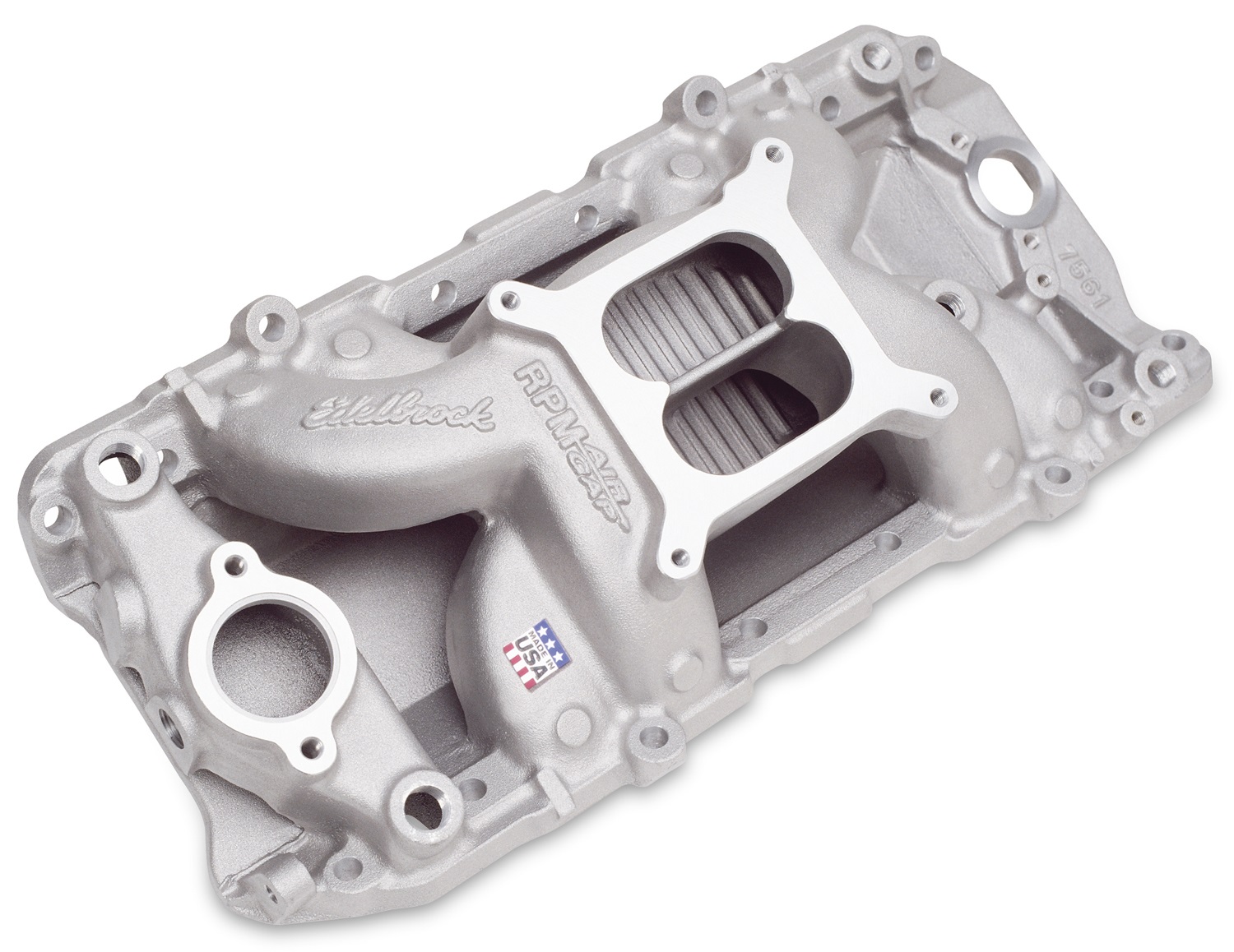 RPM Air-Gap 2-O Manifold, Chevrolet Big Block, Oval Port
