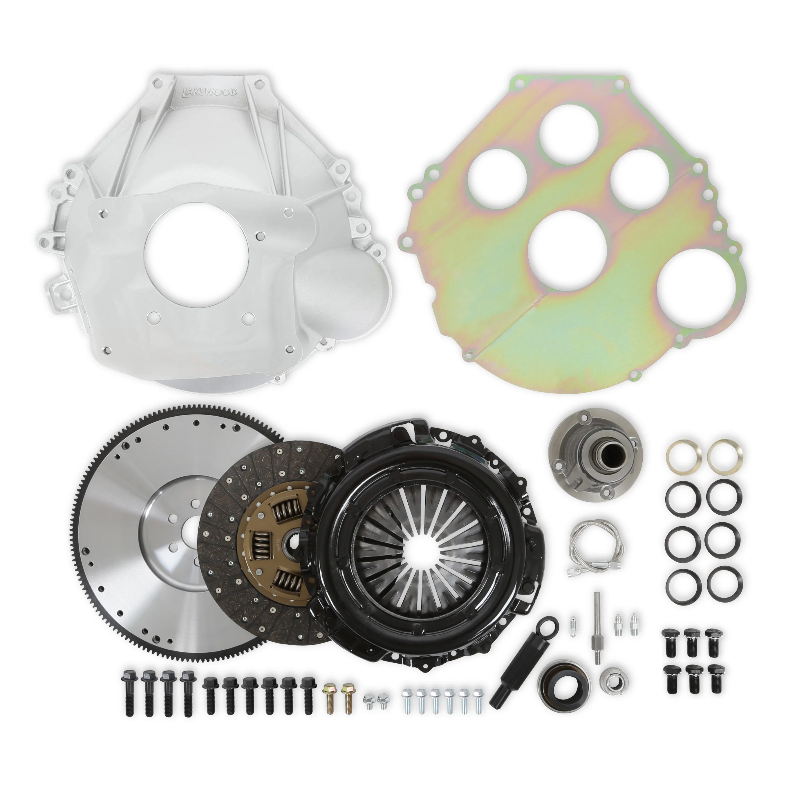 Transmission Installation Kit, 28-oz. Externally Balanced Small Block Ford