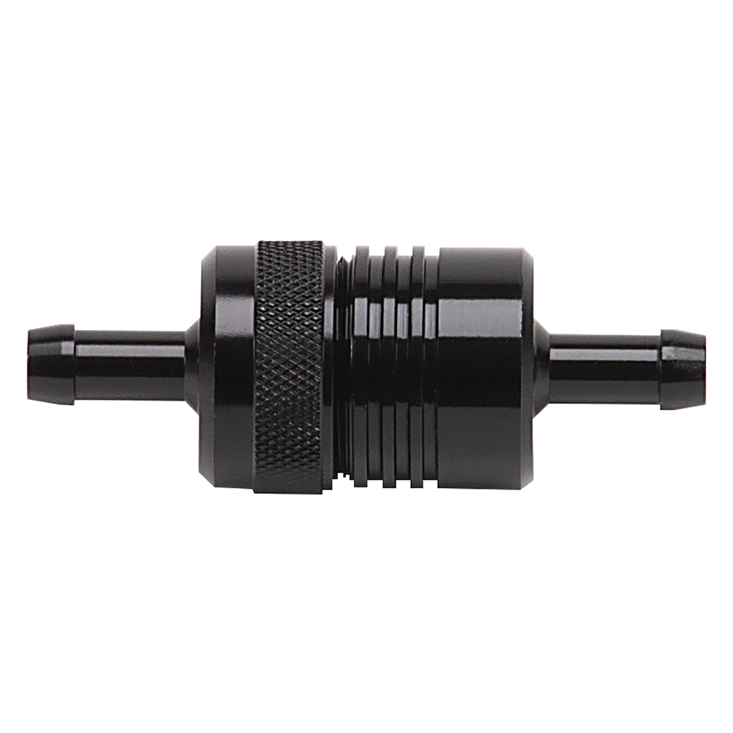 645090 Russell Fuel Filter Aluminum Street Filter, 5/16 Hose Barb, Universal