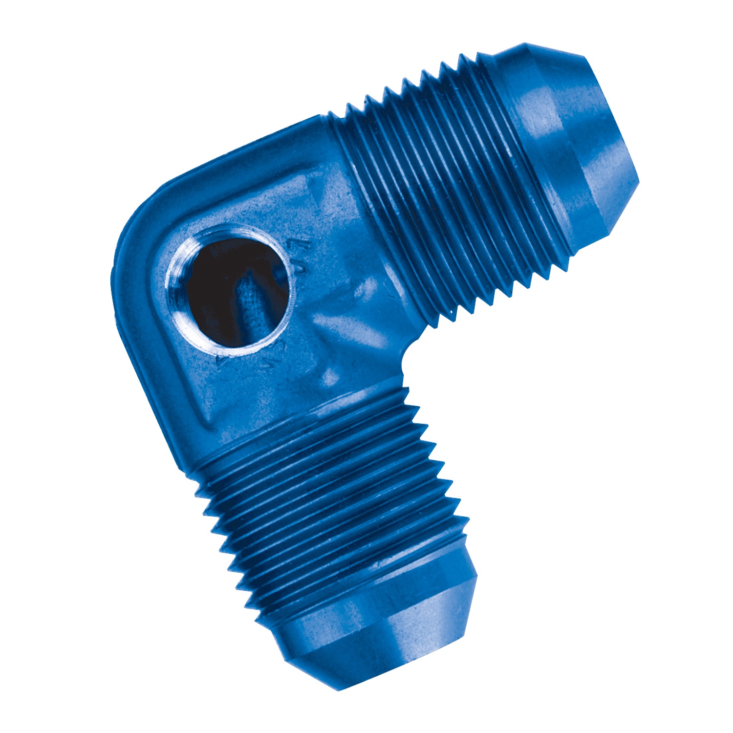 640790 Russell Flare Union Adapter, 90 Degree, 1/8" NPT Gauge Port