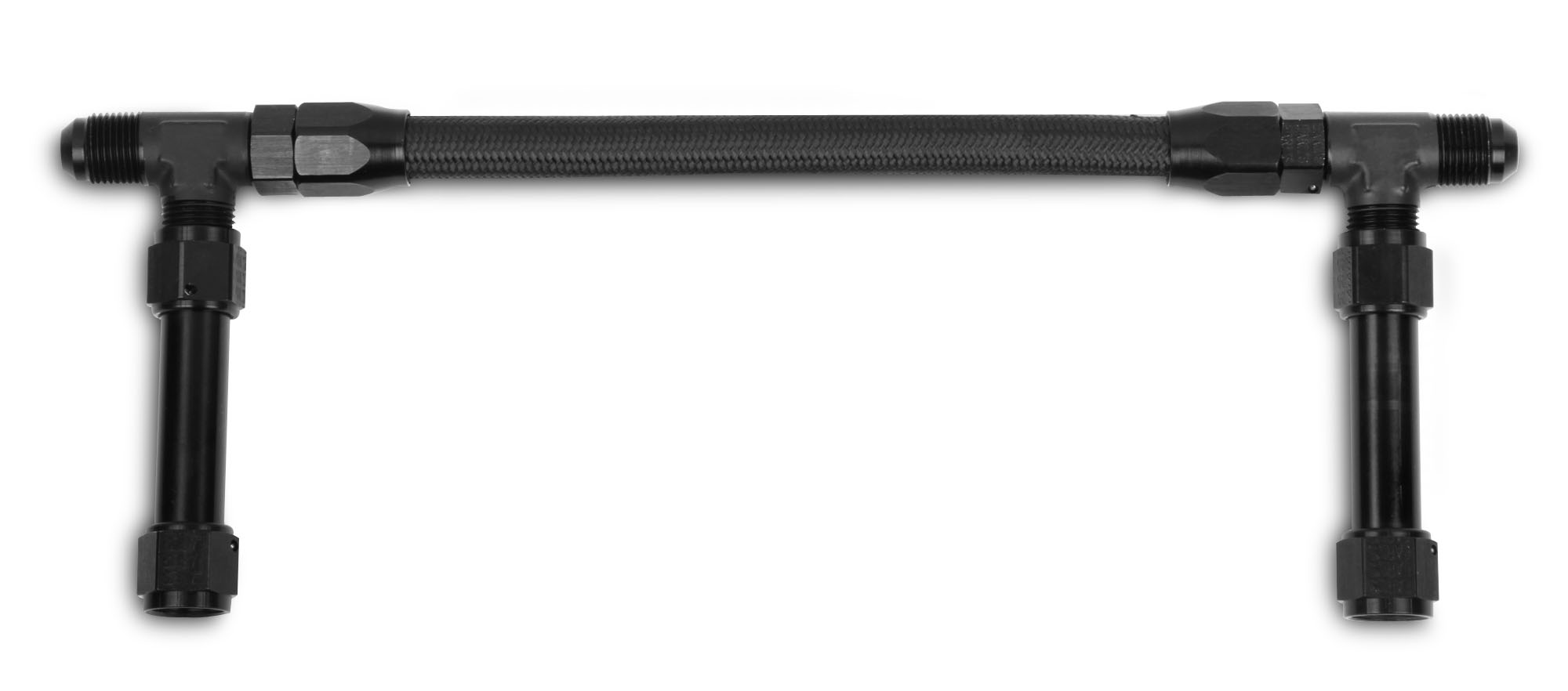 Dual Inlet Fuel Line Pro-Lite 350 Hose, 8AN, for Holley 4500HP Dominator