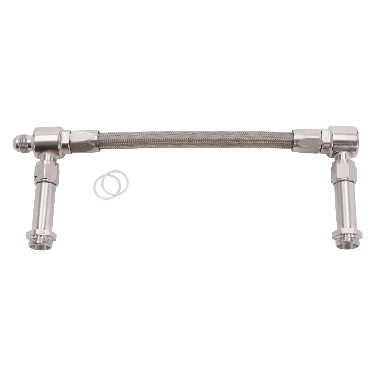 641351 Russell Dual Inlet Carburetor Fuel Line Kit, 4500 Holley