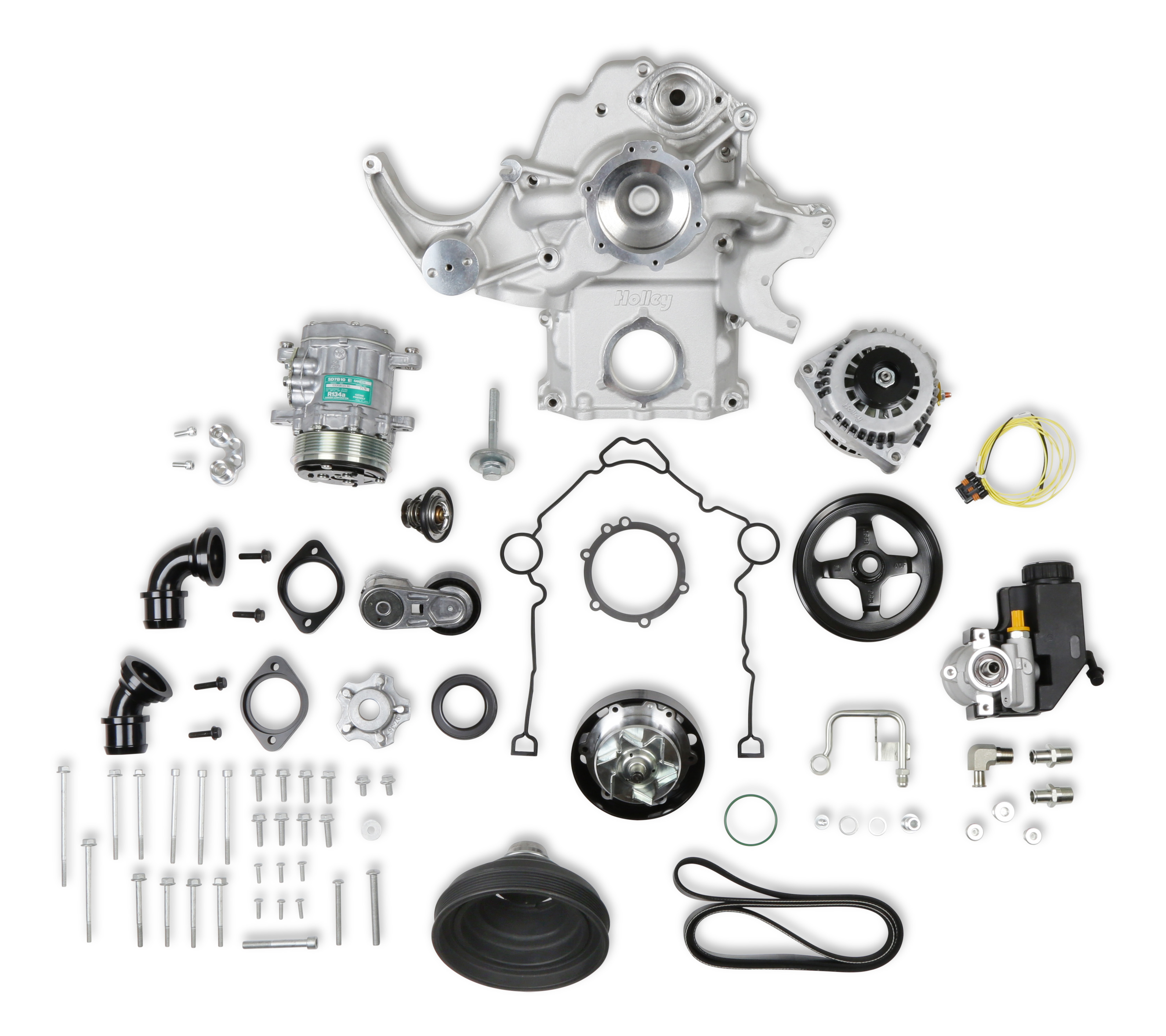 20-290 Holley Holley Mid-Mount Complete Accessory System