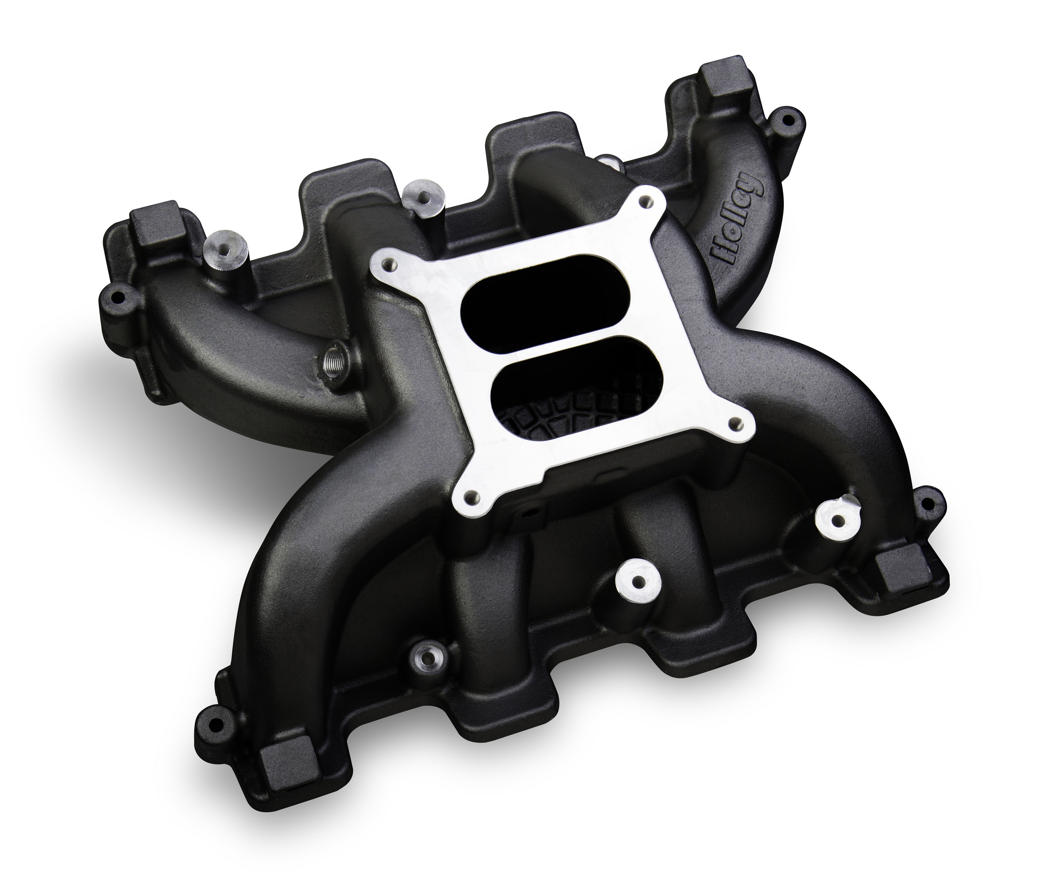300-130BK Holley Holley Dual Plane Intake - GM LS1/LS2/LS6 - Black