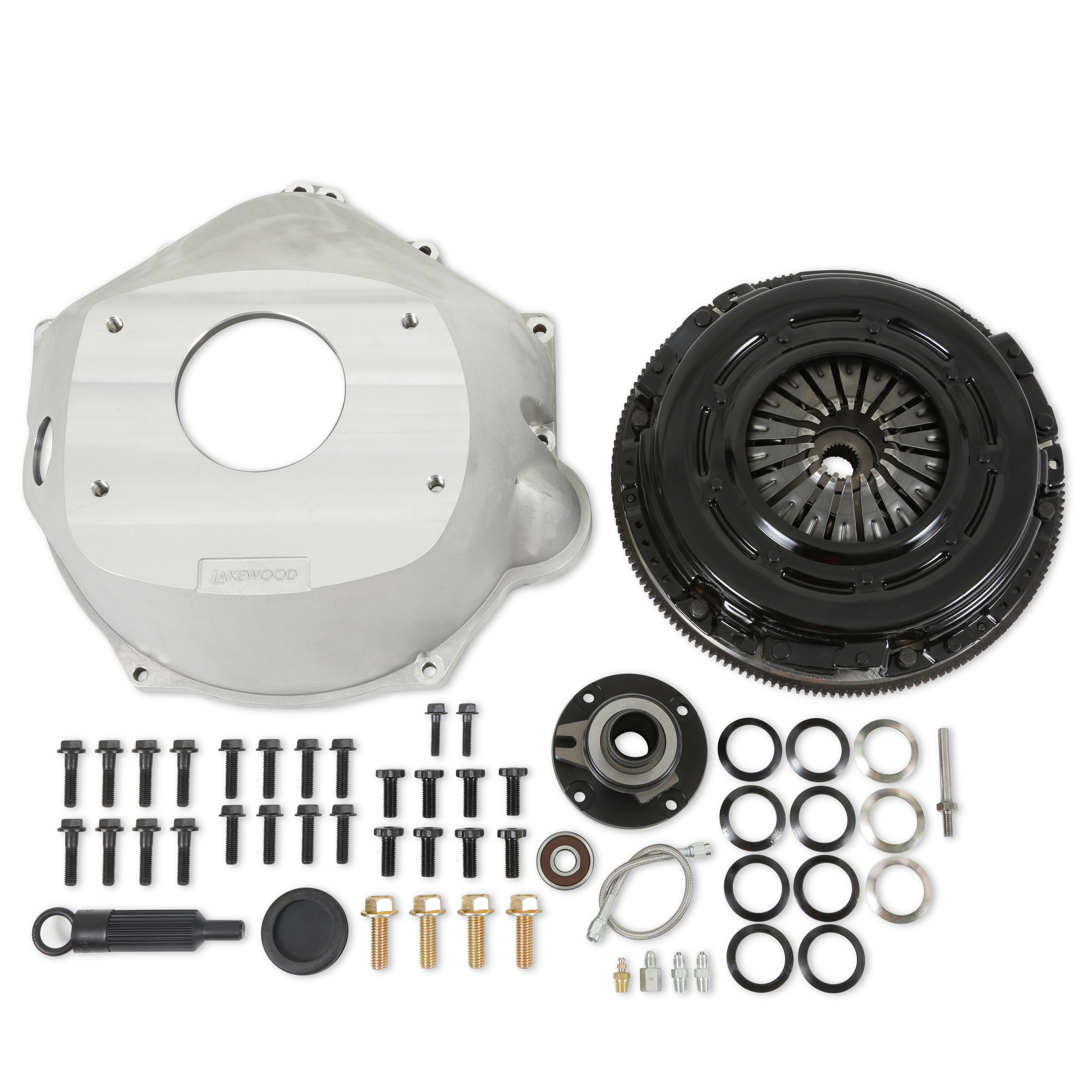 319-505 Holley Holley Complete Transmission Installation Kit - 8-Bolt LS or LT Engine to TKX / TKO