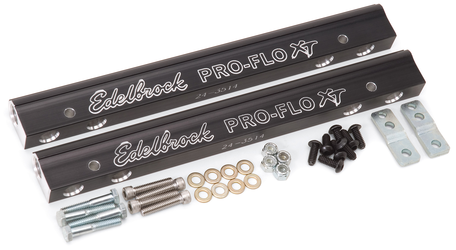 3644 Edelbrock Fuel Rail Kit, Chrysler 413-440 (For use with Pro-Flo XT Manifold #7144)