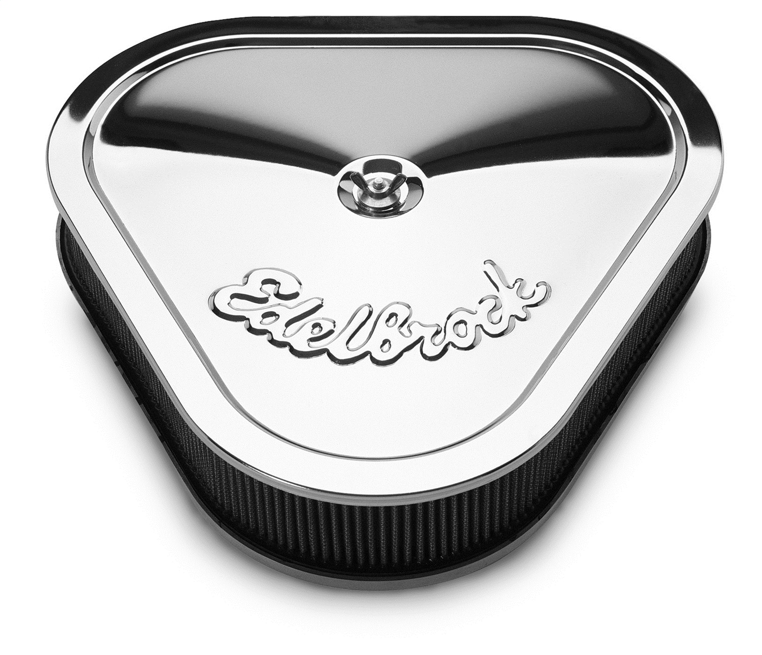 1222 Edelbrock Triangular, Air Cleaner, Pro-Flo Series