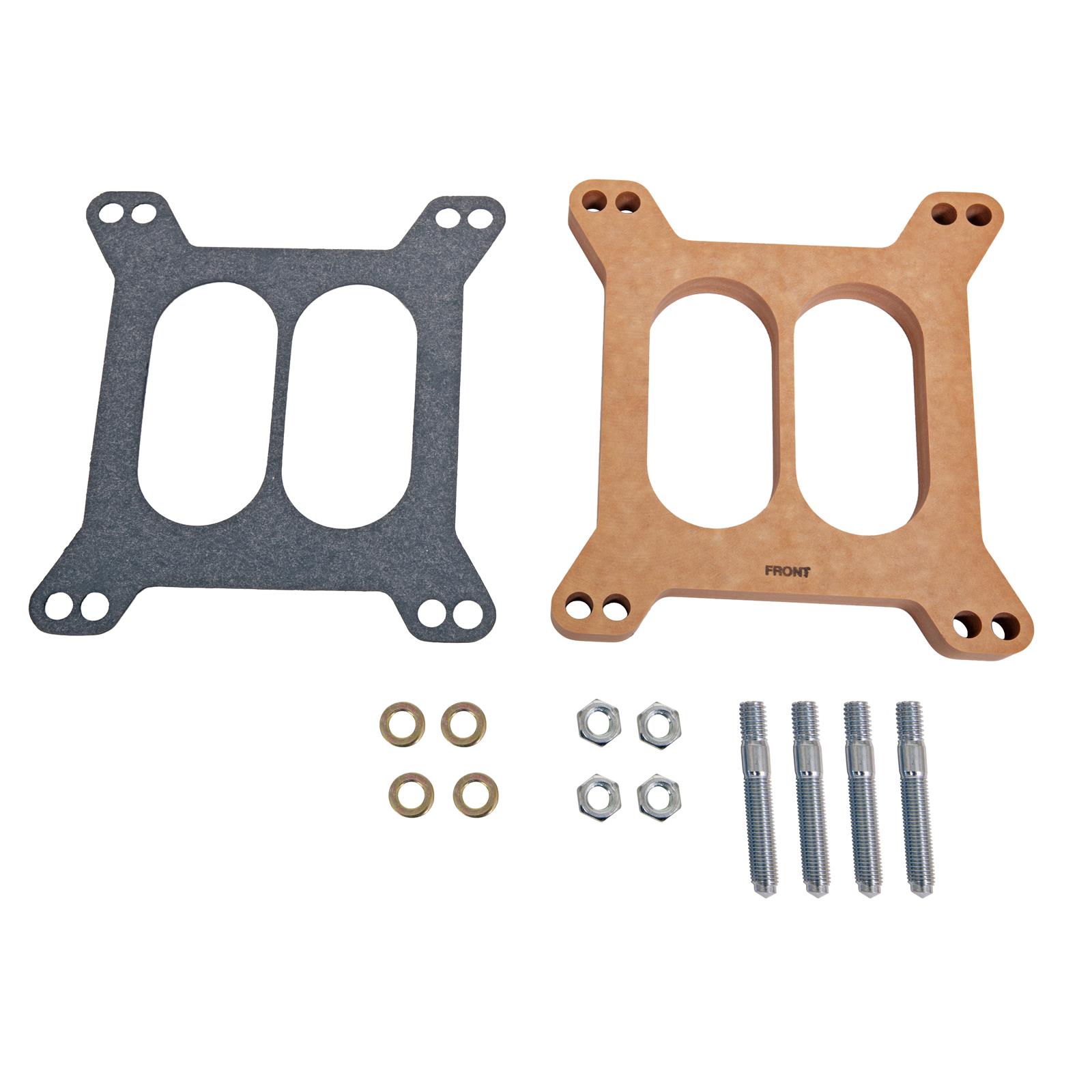Spacer, Divided, Wood, 0.5 Inch, Dual Bolt Pattern