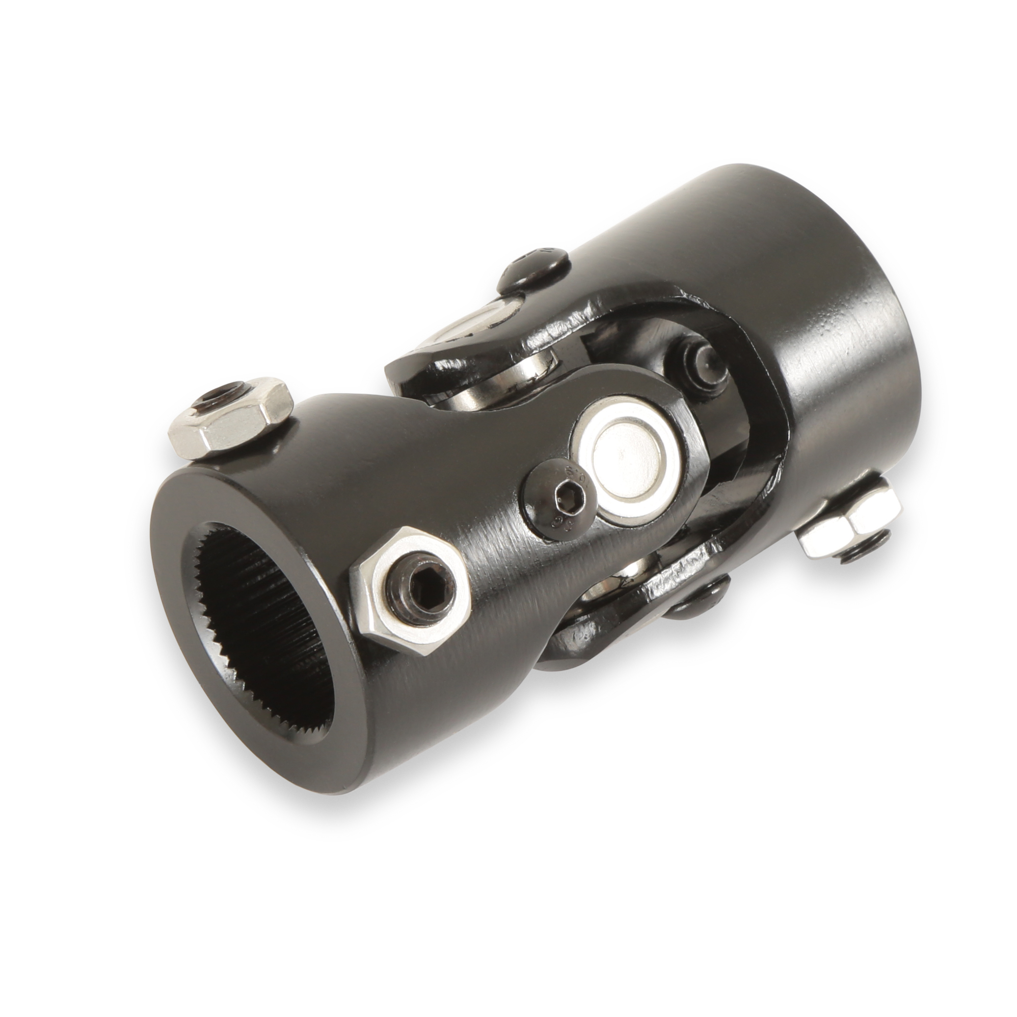320-104 Holley Holley U-joint. Steel. 1"-48 Spline to 1"-DD