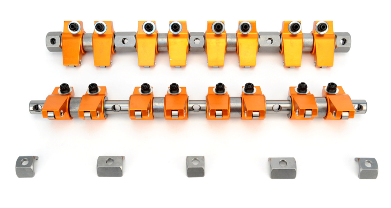 1073-KIT COMP Cams Rocker Arms, Chrysler Big Block, Aluminum, Shaft Mount, 1.6:1 Ratio, Complete Kit