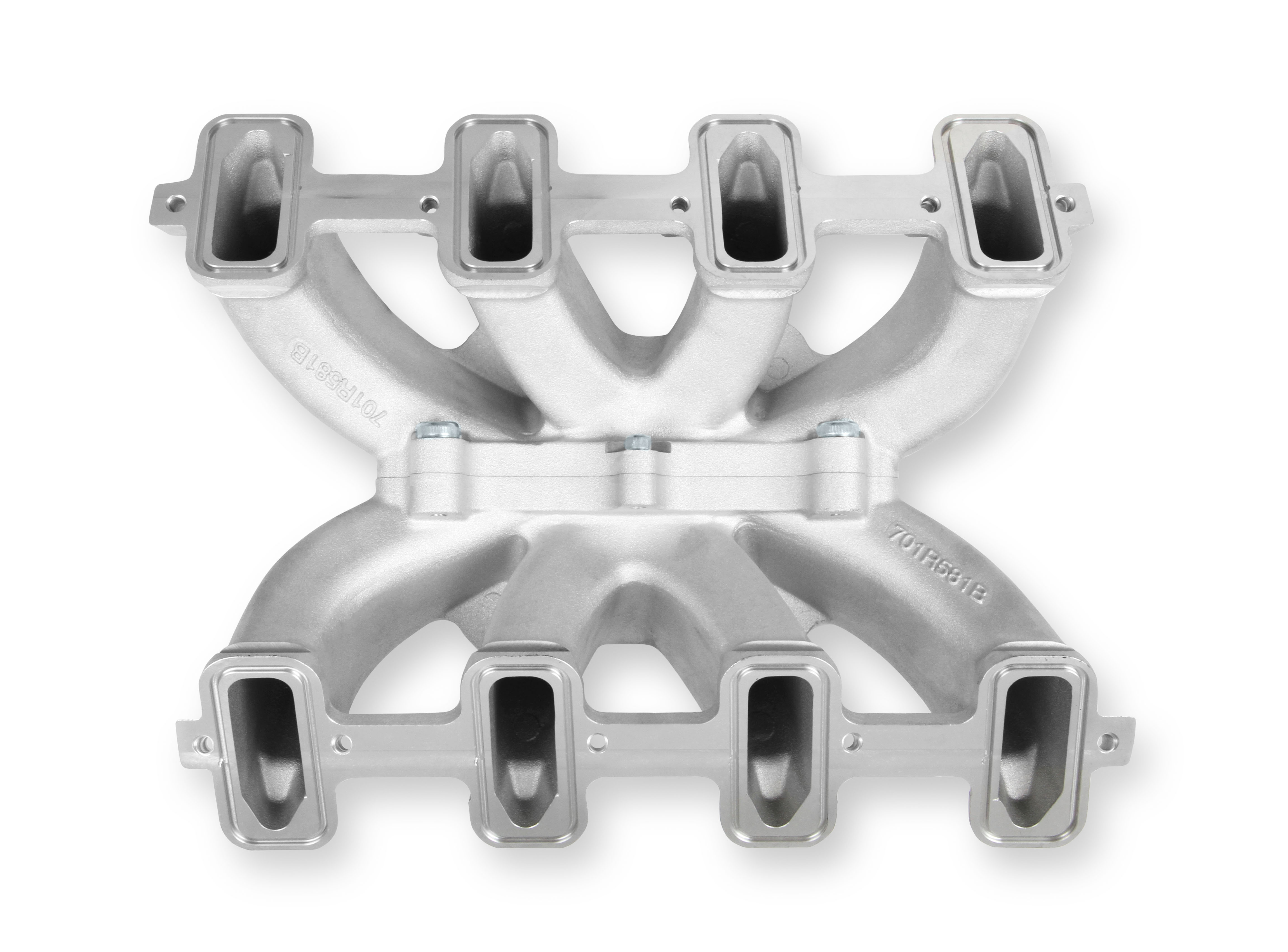 300-295 Holley Single Plane 4500 Carbureted Split-Design Race Intake Manifold- GM LS1/LS2/LS6
