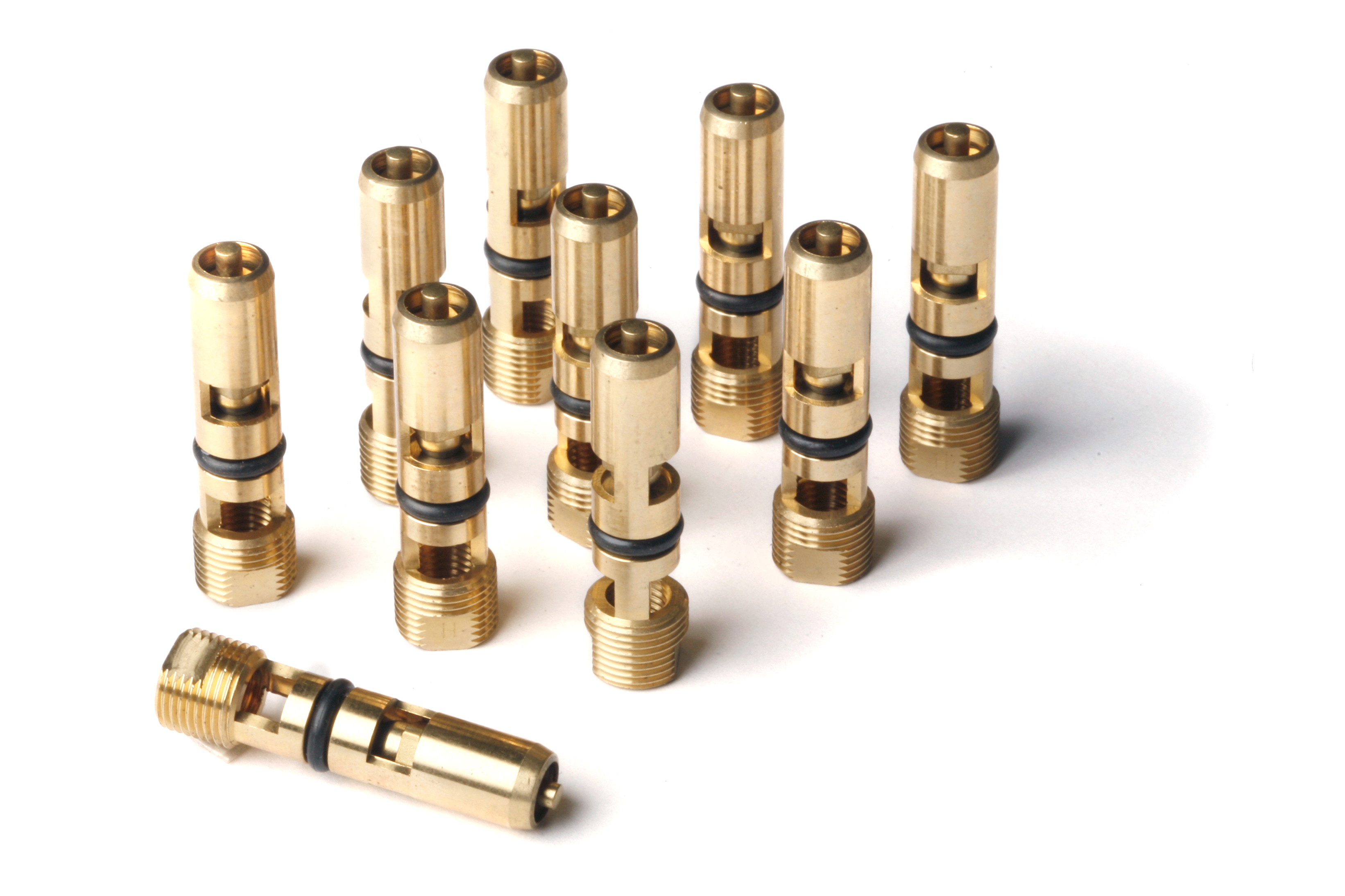 Needle & Seat Assembly, 0.110", 10 pack PN 6-504, for Holley, Viton