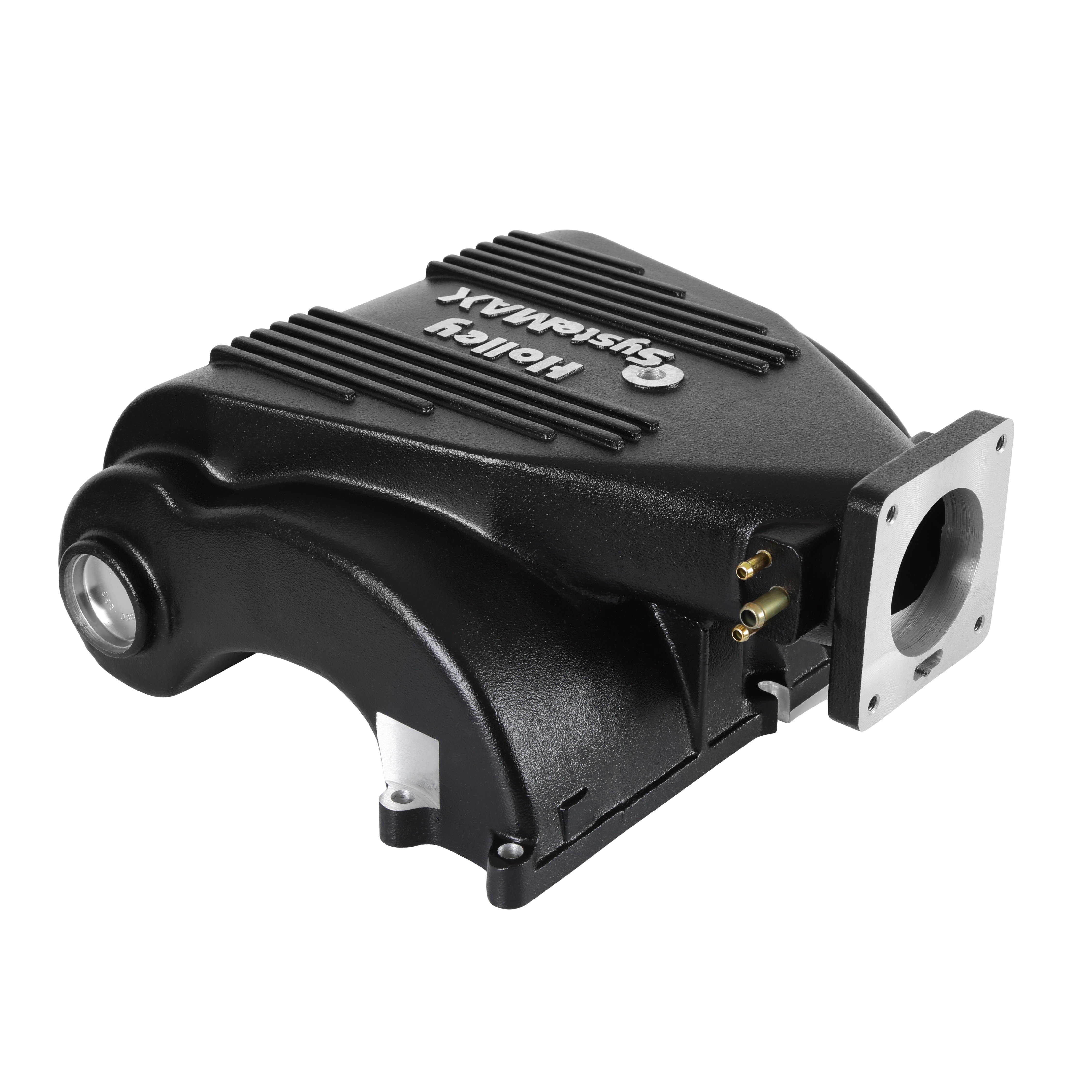 300-72BK Holley Holley SysteMAX Intake - Ford Small Block V8 - Black Ceramic Coated