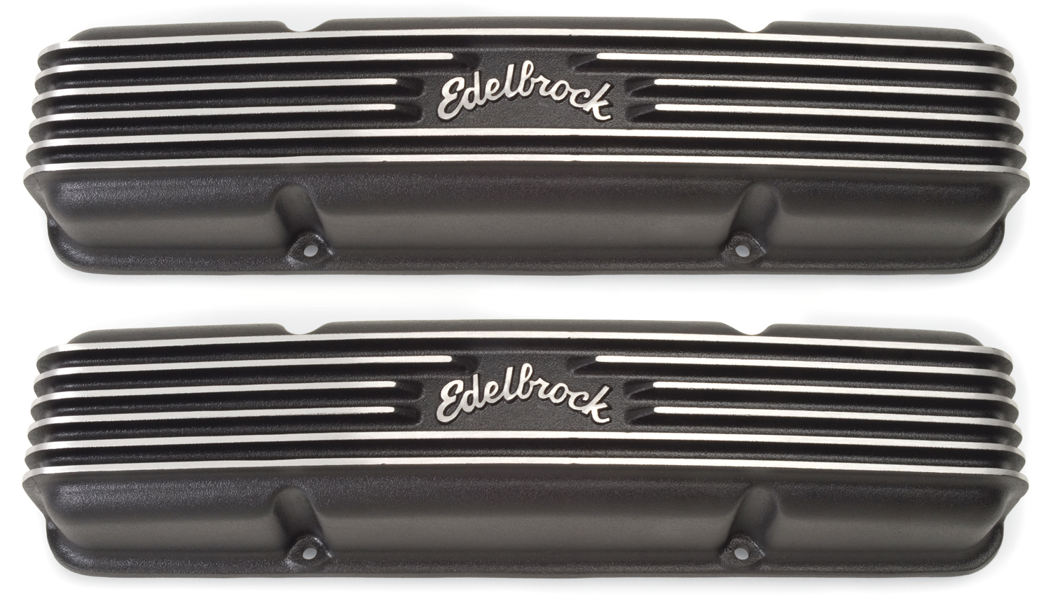 41453 Edelbrock Valve Cover, Classic Series, Chevrolet Small Block, No Breather Holes