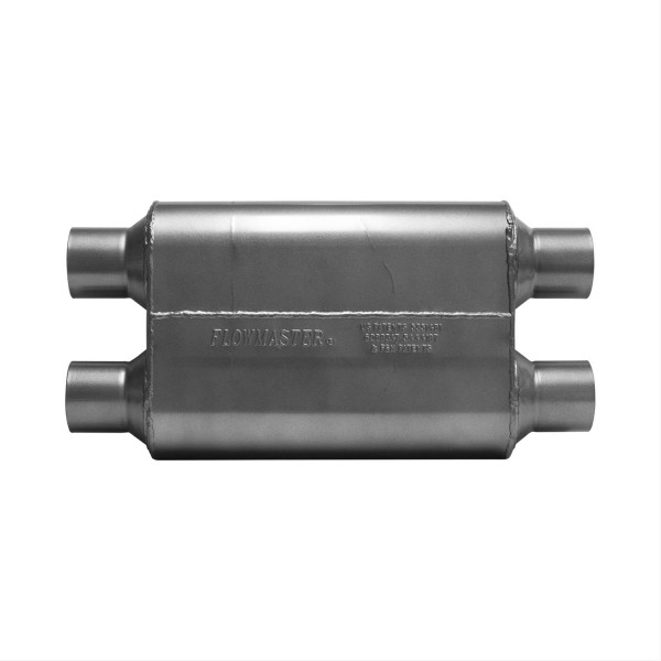 40 Series Chambered Muffler, 2.5 in(D)/out(D)