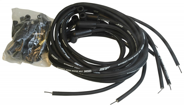 Street Fire Wire Set, Universal V8, 90° Plug, HEI