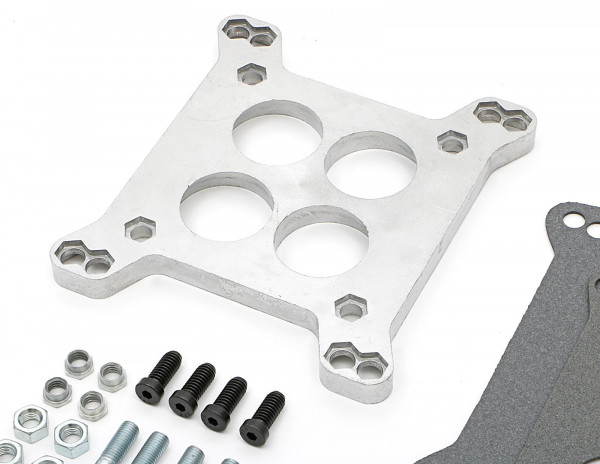 Adapter Square-Bore to stock Rochester 4-Jet 4GC Manifold