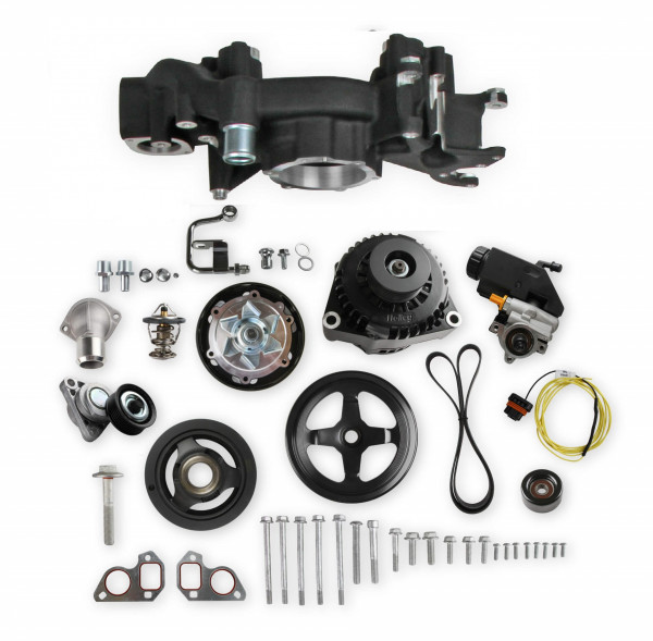 Holley Mid-Mount Race Accessory System-Black Finish