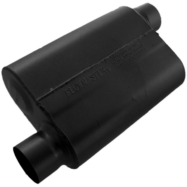 40 Series Chambered Muffler, 3 in(O)/out(O)