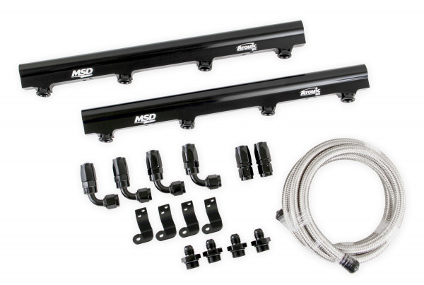 Fuel Rail And Plumbing Kit, Chevrolet LS1, LS2, LS6 (For use with Airforce Manifold #2702)