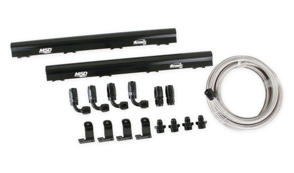 Fuel Rail And Plumbing Kit, Chevrolet LT1 (For use with Airforce Manifold #2700)
