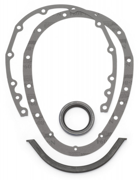 Timing Cover Gasket Kit. Chevrolet Small Block, 2 Piece Cover 4242