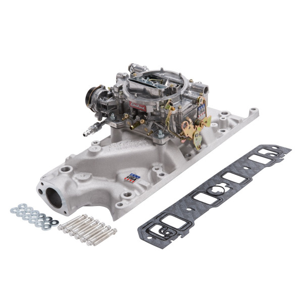 Performer 500cfm Manifold/Carb Kit, Ford 289-302