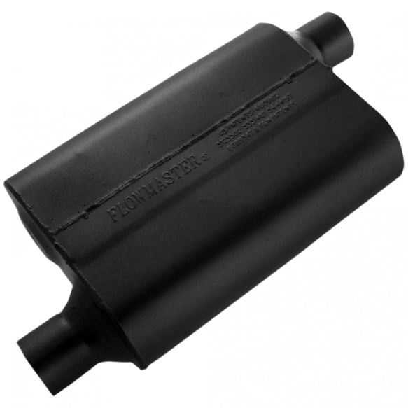 40 Series Chambered Muffler, 2.5 in(O)/out(O)