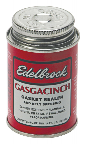 Gasgacinch Gasket Sealer, 118ml Can with Brush