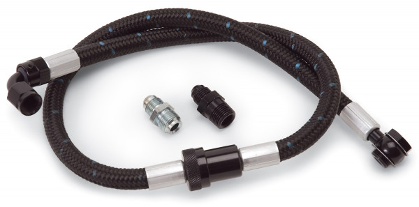 Fuel Hose Pro-Classic Black With Street Filter, Universal