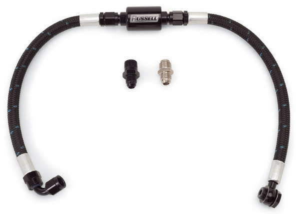 Fuel Hose Pro-Classic Black With Competition Filter, Universal