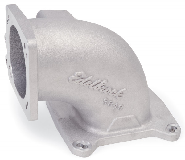 Intake Elbow, High-Flow, 90mm, Throttle Body to Square-Bore Flange