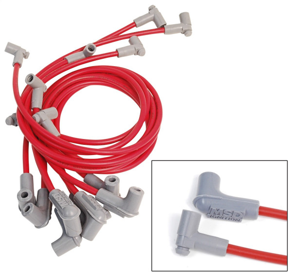 Super Conductor Wire Set, Chevy Big Block With Low Profile Distributor