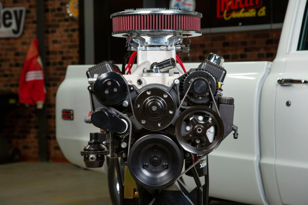 Mid-Mount Complete Accessory System, Chevrolet Small Block