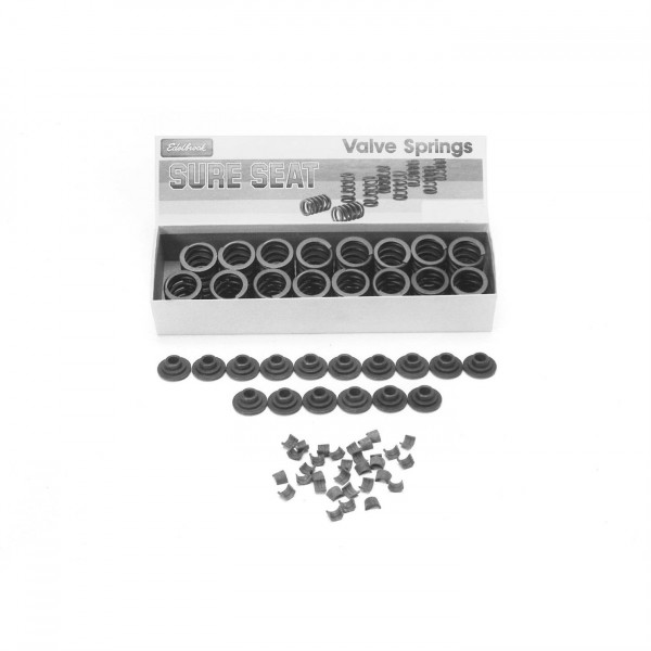 Sure Seat Valve Springs, Retainer and Lock Kit, for Chevy 262-400 V8 57-95