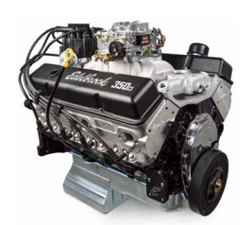 GM SBC 350CI/ 430HP Crate Engine, Pro-Flo 4 EFI Injection