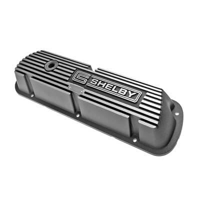 Valve Covers, Cobra Series, Ford Small Block, With Shelby Logo